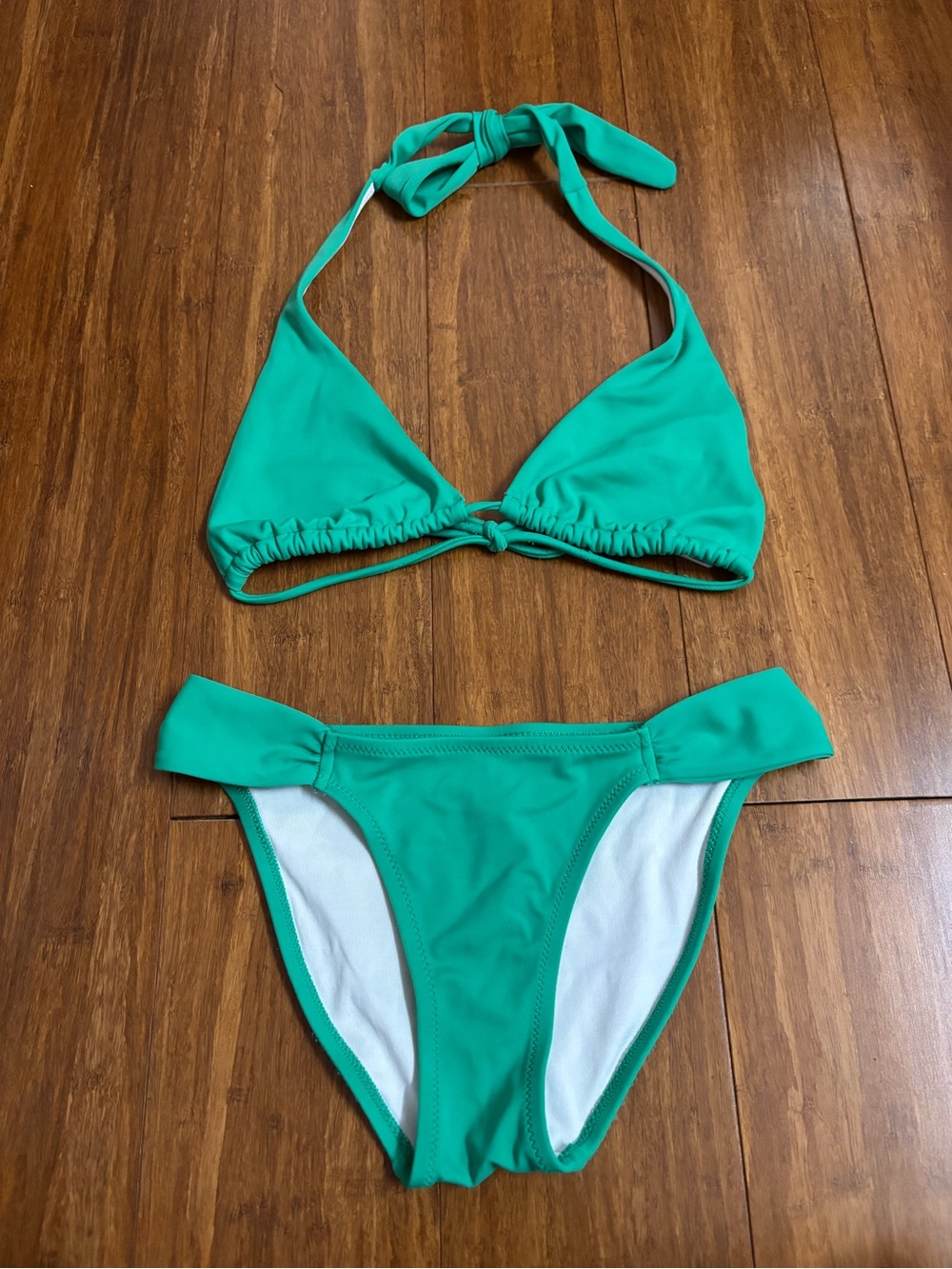 Victoria's Secret Y2K Green Bikini Set Size S and XS